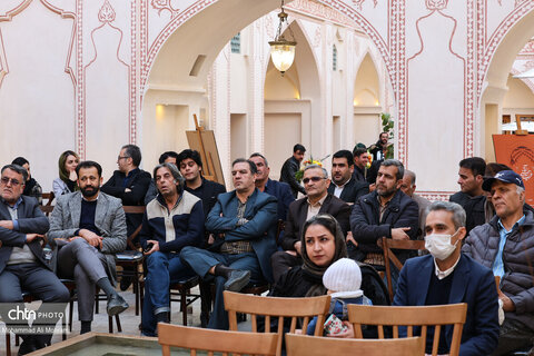 سید رضا صالحی امیری وزیر میراث فرهنگی در سفر به کاشان