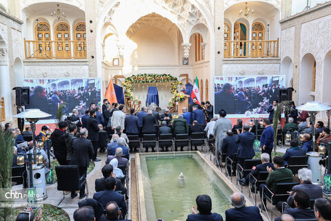 سید رضا صالحی امیری وزیر میراث فرهنگی در سفر به کاشان