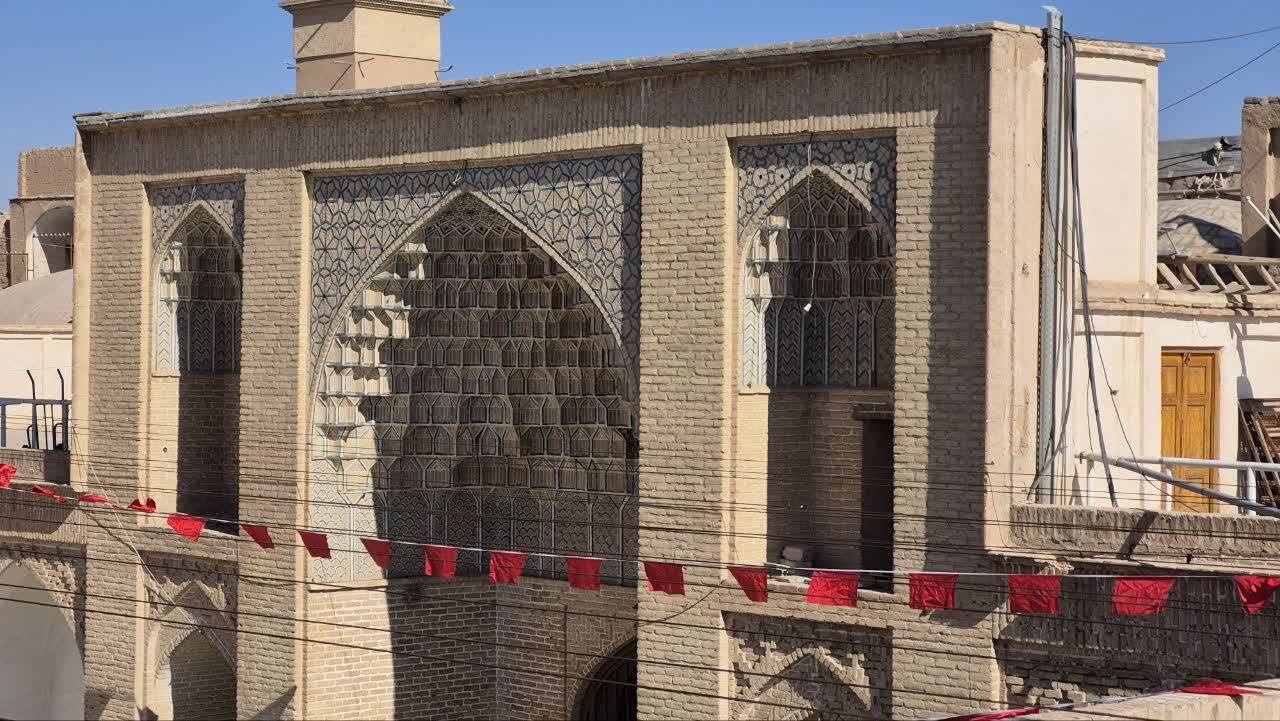 مرمت و بازسازی بخشهایی از مسجد ملااسماعیل یزد