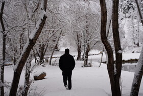 برف و باران در ۱۳ استان  کشور