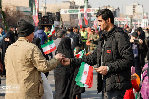 غرفه کانون جهانگردی و اتومبیلرانی در جشن یوم الله 22 بهمن