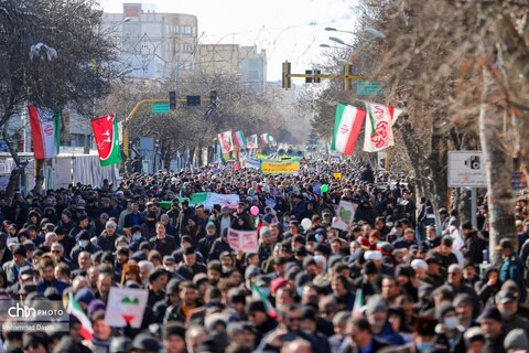 راهپیمایی یوم الله ۲۲ بهمن در اردبیل