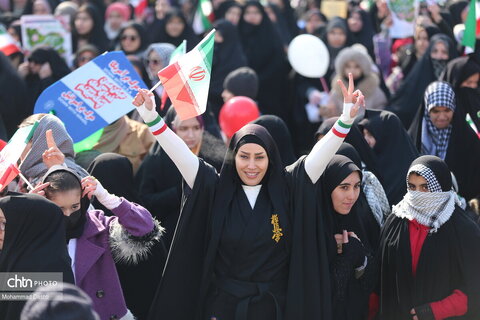 راهپیمایی یوم الله ۲۲ بهمن در اردبیل