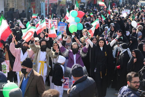 راهپیمایی یوم الله ۲۲ بهمن در اردبیل