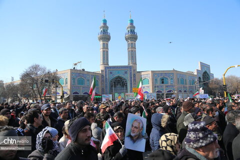 راهپیمایی یوم الله ۲۲ بهمن در اردبیل