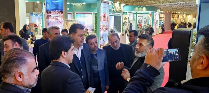 امیر حسینی نمایشگاه گردشگری تهران