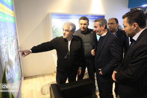 روز اول هجدهمین نمایشگاه گردشگری تهران در غرفه استان اردبیل