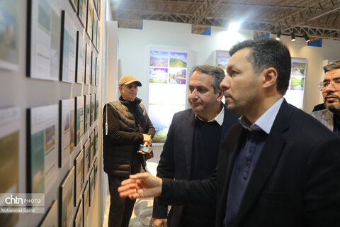 روز اول هجدهمین نمایشگاه گردشگری تهران در غرفه استان اردبیل