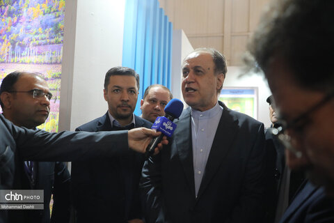 روز اول هجدهمین نمایشگاه گردشگری تهران در غرفه استان اردبیل