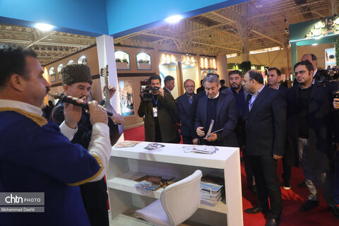 روز اول هجدهمین نمایشگاه گردشگری تهران در غرفه استان اردبیل