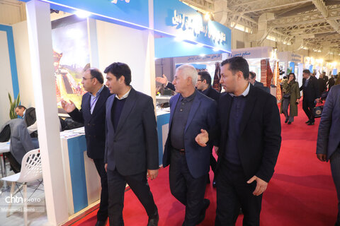 روز اول هجدهمین نمایشگاه گردشگری تهران در غرفه استان اردبیل