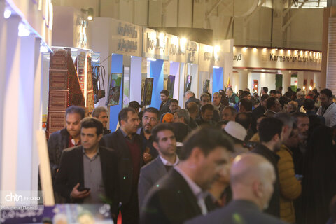 روز اول هجدهمین نمایشگاه گردشگری تهران در غرفه استان اردبیل