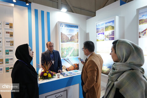روز اول هجدهمین نمایشگاه گردشگری تهران در غرفه استان اردبیل