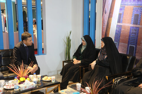 روز اول هجدهمین نمایشگاه گردشگری تهران در غرفه استان اردبیل