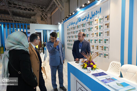 روز اول هجدهمین نمایشگاه گردشگری تهران در غرفه استان اردبیل