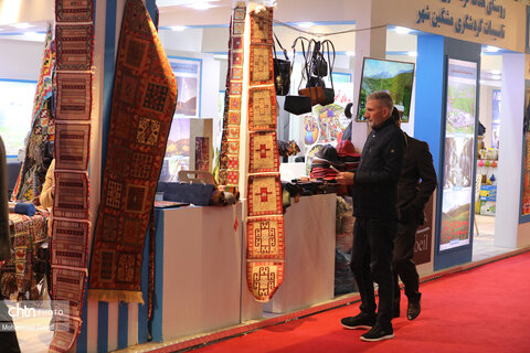 روز اول هجدهمین نمایشگاه گردشگری تهران در غرفه استان اردبیل