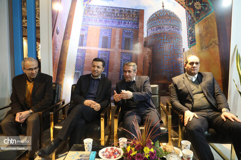 روز اول هجدهمین نمایشگاه گردشگری تهران در غرفه استان اردبیل