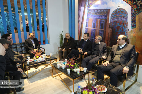 روز اول هجدهمین نمایشگاه گردشگری تهران در غرفه استان اردبیل