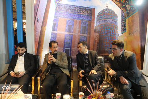 روز اول هجدهمین نمایشگاه گردشگری تهران در غرفه استان اردبیل