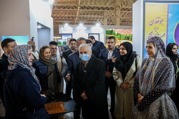 بازدید قائم‌مقام وزیر و معاون میراث‌فرهنگی کشور از هجدهمین نمایشگاه بین‌المللی گردشگری تهران
