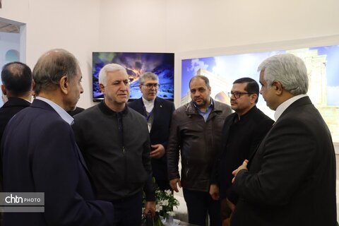 دومین روز هجدهمین نمایشگاه بین‌المللی گردشگری و صنایع وابسته تهران در غرقه خراسان رضوی سالن 38ب