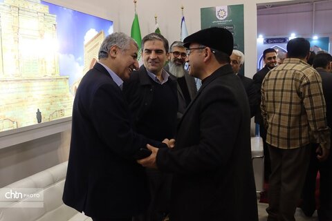 دومین روز هجدهمین نمایشگاه بین‌المللی گردشگری و صنایع وابسته تهران در غرقه خراسان رضوی سالن 38ب