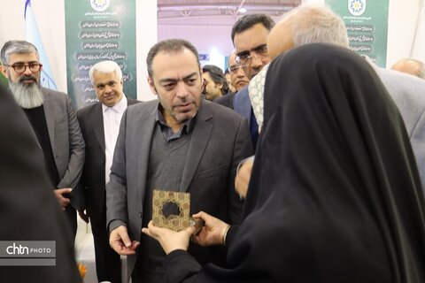 دومین روز هجدهمین نمایشگاه بین‌المللی گردشگری و صنایع وابسته تهران در غرقه خراسان رضوی سالن 38ب