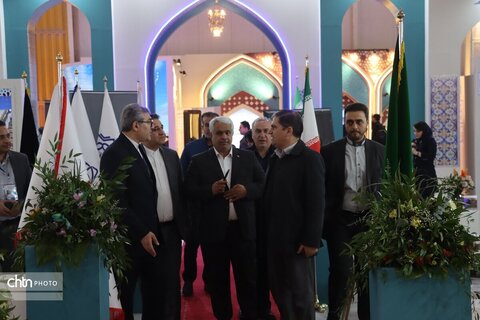 دومین روز هجدهمین نمایشگاه بین‌المللی گردشگری و صنایع وابسته تهران در غرقه خراسان رضوی سالن 38ب