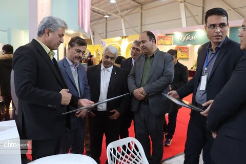 دومین روز هجدهمین نمایشگاه بین‌المللی گردشگری و صنایع وابسته تهران در غرقه خراسان رضوی سالن 38ب