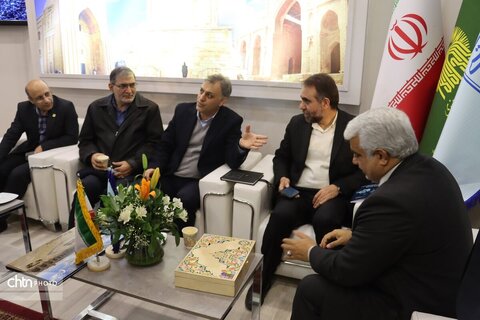 دومین روز هجدهمین نمایشگاه بین‌المللی گردشگری و صنایع وابسته تهران در غرقه خراسان رضوی سالن 38ب