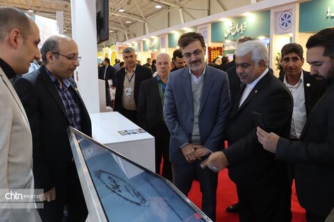 دومین روز هجدهمین نمایشگاه بین‌المللی گردشگری و صنایع وابسته تهران در غرقه خراسان رضوی سالن 38ب