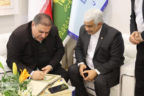 دومین روز هجدهمین نمایشگاه بین‌المللی گردشگری و صنایع وابسته تهران در غرقه خراسان رضوی سالن 38ب