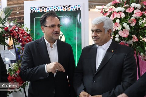 دومین روز هجدهمین نمایشگاه بین‌المللی گردشگری و صنایع وابسته تهران در غرقه خراسان رضوی سالن 38ب