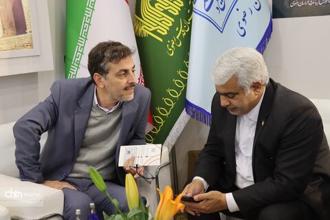 دومین روز هجدهمین نمایشگاه بین‌المللی گردشگری و صنایع وابسته تهران در غرقه خراسان رضوی سالن 38ب