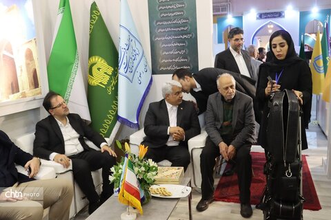 دومین روز هجدهمین نمایشگاه بین‌المللی گردشگری و صنایع وابسته تهران در غرقه خراسان رضوی سالن 38ب