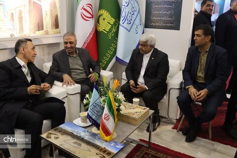 دومین روز هجدهمین نمایشگاه بین‌المللی گردشگری و صنایع وابسته تهران در غرقه خراسان رضوی سالن 38ب