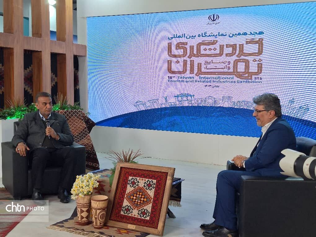 گفتگوی زنده تلویزیونی مدیرکل میراثفرهنگی خوزستان در هجدهمین نمایشگاه بینالمللی گردشگری تهران