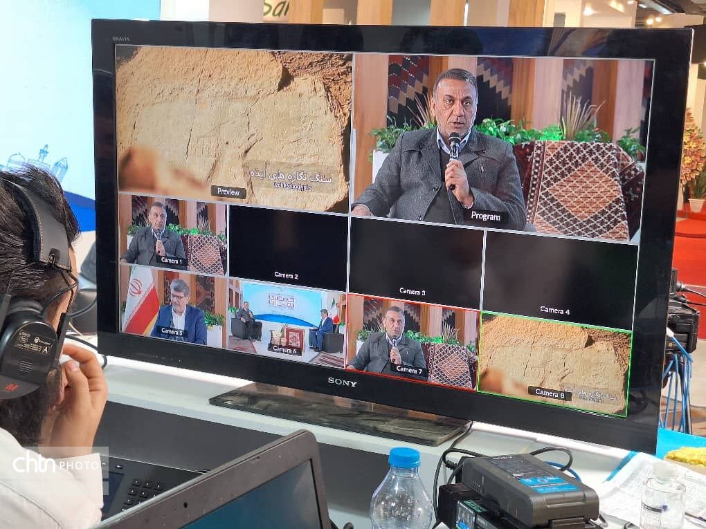 گفتگوی زنده تلویزیونی مدیرکل میراثفرهنگی خوزستان در هجدهمین نمایشگاه بینالمللی گردشگری تهران