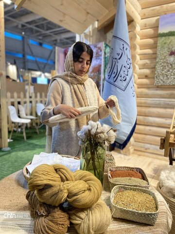 برگزاری نمادین جشنواره پنبه استان گلستان در نمایشگاه گردشگری تهران