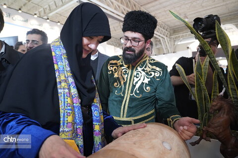 غرفه آذربایجان غربی در سومین روز نمایشگاه بین المللی گردشگری تهران