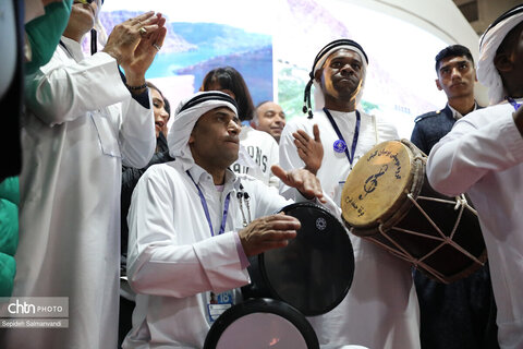 هنرنمایی اقوام و گروههای آیینی خوزستان در هجدهمین نمایشگاه بینالمللی گردشگری و صنایع وابسته تهران