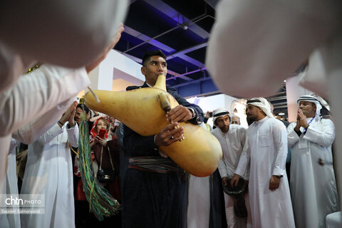 هنرنمایی اقوام و گروههای آیینی خوزستان در هجدهمین نمایشگاه بینالمللی گردشگری و صنایع وابسته تهران