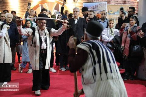 هنرنمایی اقوام و گروههای آیینی خوزستان در هجدهمین نمایشگاه بینالمللی گردشگری و صنایع وابسته تهران