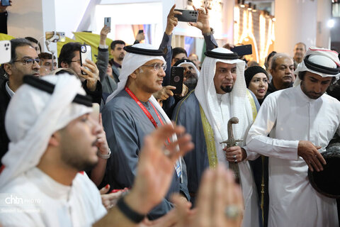 هنرنمایی اقوام و گروههای آیینی خوزستان در هجدهمین نمایشگاه بینالمللی گردشگری و صنایع وابسته تهران