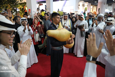 هنرنمایی اقوام و گروههای آیینی خوزستان در هجدهمین نمایشگاه بینالمللی گردشگری و صنایع وابسته تهران