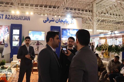 غرفه آذربایجان شرقی در نمایشگاه گردشگری تهران