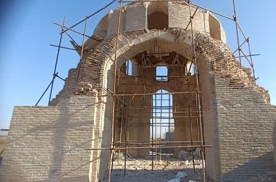 چهار طاقی سنگور نشانهای از تاریخ مشهد