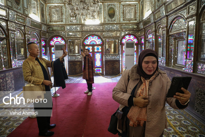 بازدید ارزیابان بین المللی  شورای جهانی صنایع دستی از مجموعه فرهنگی تاریخی گلستان