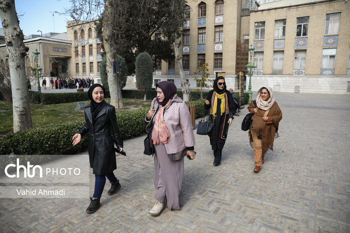 بازدید ارزیابان بین المللی  شورای جهانی صنایع دستی از مجموعه فرهنگی تاریخی گلستان