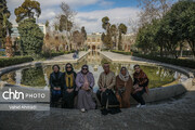 بازدید داوران و ارزیابان داخلی و خارجی نهمین جشنواره بین المللی سرو سیمین از کاخ گلستان